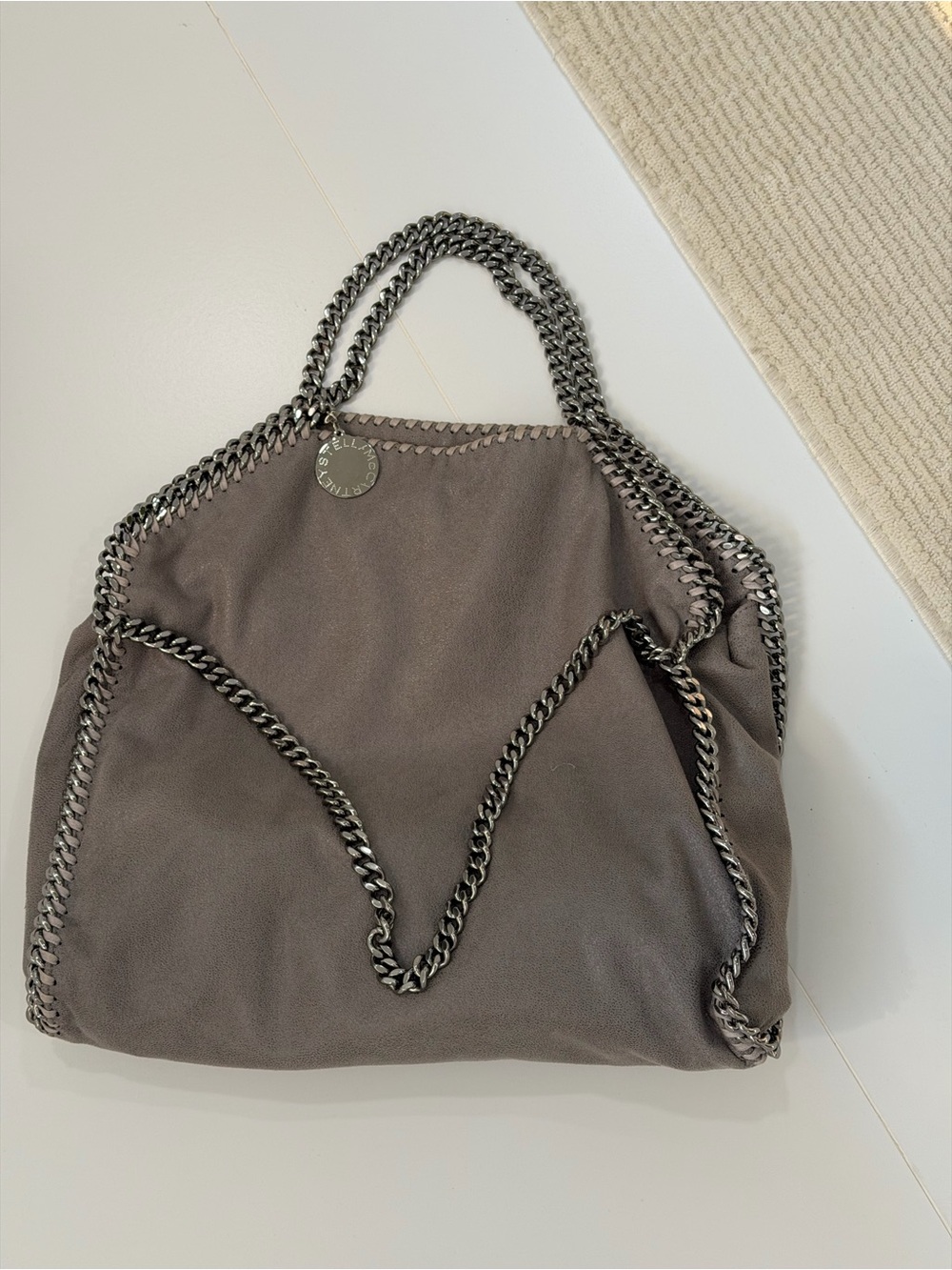 Stella McCartney Falabella Medium Leather Shoulder Bag - Picture 9 of 11